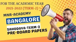Bangalore Sahodaya Term-2 Detailed Solutions for SCIENCE paper Set-1 Pre- Board Paper-2021-2022-2