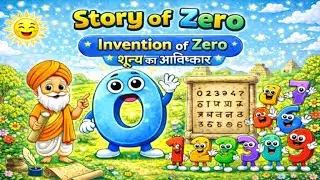 Story of zero for kids | Invention of Zero | शून्य का आविष्कार | Discovery of Zero | Kids Learning
