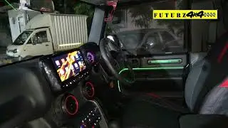 Customized Thar Interior - Adventure Ready Interiors, Built for Comfort and Style @Futurz4x4