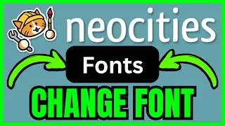 How To CHANGE FONT In Neocities (QUICK & EASY) 2026