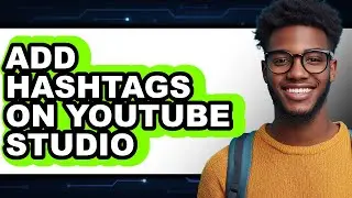 How to Add Hashtags on Youtube Studio (updated)