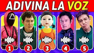 QUIZ de EL JUEGO DEL CALAMAR 2 🔊🦑✅ Adivina los Personajes de El Juego del Calamar 2 por su Voz 🎶