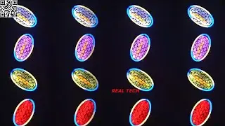 4x40W RGBW Duo Ring Oval Shaped Retro Bar #disco #party #show #dj #light #retro #vintage #2025 #new