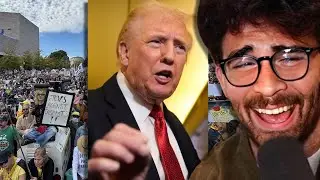 Трамп в ярости из-за успеха протеста &laquo;Нет королям&raquo; | Реакция Хасанаби