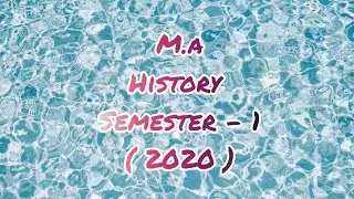 PPU PG MA HISTORY SEM-1 2020 ALL PAPERS PYQ #ppu#pgsem1#pyq#pg#exam#ppuexam#history#sem1#masem1#his
