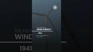 The History of Wind Energy