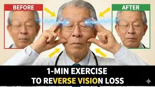Japan's Oldest Doctor: The 1-minute Exercise Every Senior Needs To Improve EyesightInstantly