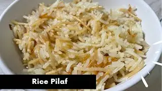Middle Eastern Rice Pilaf with Vermicelli | Easy Lebanese Recipe for Dinner |#ricepilaf|#cravingcity