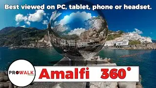 Amalfi, Italy 360 Walking Tour