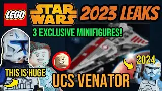 Lego Star Wars 2023 LEAKS - UCS Venator New Details + REX Reveal...