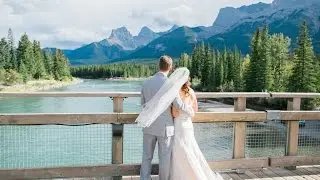 Canmore Wedding Photographer: Quarry Lake & Canmore Nordic Centre - Video Clip of Tiffany & Kevin