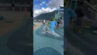 Tour of the brand new playground at Harrison Hot Springs 🏝️ #dayinthelife