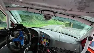 Onboard Boucles Chevrotines 2024 ES3 Grandrieu Serge Vervondel - Han De Bock // BMW e36 M3