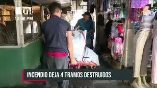 P&eacute;rdidas millonarias tras el incendio en Ciudad Sandino
