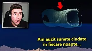 Aud sunete ciudate noaptea din oceanul de lângă casa mea.. ce se află acolo ?! (Minecraft)