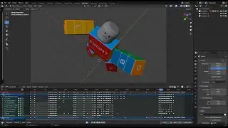 Luffy (Gear 5) vs Lucci WIP Roblox Blender Animation