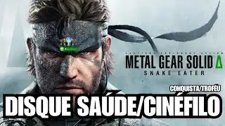 METAL GEAR SOLID DELTA SNAKE EATER | DISQUE SA&Uacute;DE | CIN&Eacute;FILO | CONQUISTA/TROF&Eacute;U | SEM COMENT&Aacute;RIOS 🏆