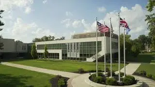 Anderson University Campus from Above