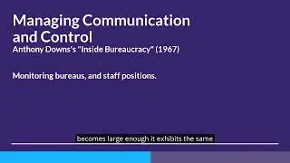 Control and Communication Measures [8/10]