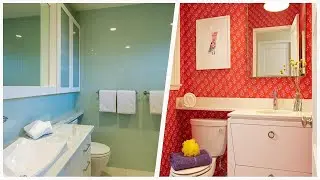 75 Beautiful Mid-Century Modern Kids' Bathroom Design Ideas #638 🚿