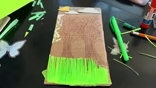 Creating visual art is a part of the writing process