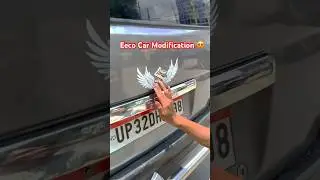 🔥Maruti Suzuki Eeco Kar Modification |  #shorts #youtubeshorts #marutisuzuki #eeco #eecocar