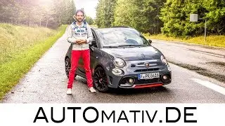 Abarth 695 XSR Yamaha limitierte Sonderedition mit Akrapovic - Test und Fahrbericht | AUTOmativ.de