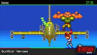 Retrothon 2024 - (138) GunStar Heroes - kavoc