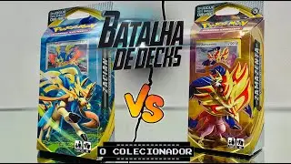 BATALHA DE DECKS - ZACIAN vs ZAMAZENTA - RIXA REBELDE
