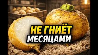 Как хранить репу, чтобы не вяла и не гнила месяцами.