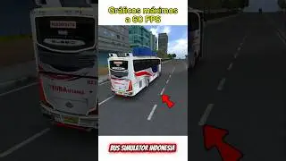 Максимальная графика на 60 FPS без задержек. Bus Simulator Indonesia ✓