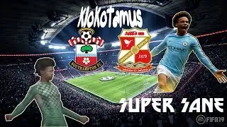 Sane творит чудеса! Карьера Fifa 18 Swidown Town