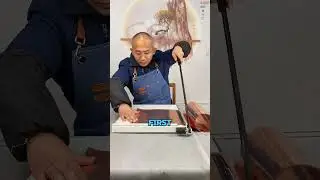 Have you ever seen how ancient Chinese people made wedding invitations from copper plates?
