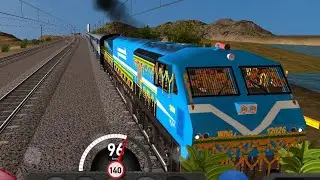 Non stop Pune WDG4 Indian Train Simulator full Jounery || Limitless Gamestar || Part 2