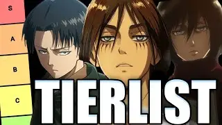 Attack on Titan CHARACTER Tier List...