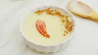 Eggless and Dairy Free Coconut Milk Custard | 10 minute Quick and Easy Vegan Custard