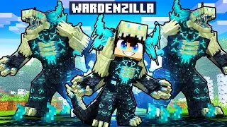 JOGANDO como um WARDENZILLA no Minecraft!
