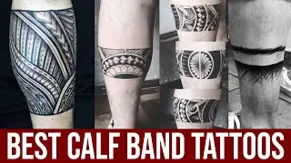 20 Leg band tattoo ideas for you | 20 calf band tattoo