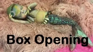 Box opening of reborn & silicone mermaid........created by The Twisted Beanstalk nursery