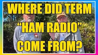 Как, по мнению ИИ, происходит происхождение слова &laquo;ham&raquo; в выражении &laquo;ham radio&raquo; (любительское рад...