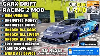 CARX DRIFT RACING 2 MOD APK V1.41.0 TERBARU 2026 - Unlimited Money & Unlock All Cars No Reset
