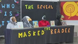 Poplar Springs Elementary hosts &lsquo;The Masked Reader&rsquo; event for students