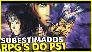 10 JOGOS DE RPG PARA PS1 QUE FORAM SUBESTIMADOS