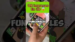 QR impreso en 3D - Llaveros con QR funcionales para enviar mensajes