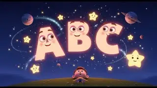 ABC Stars in the Night Sky ✨🌙 | Learn ABC for Kids | Fun Preschool Alphabet Learning