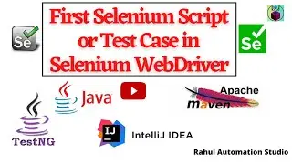🔥 First Selenium Script using Maven | Write Your First Selenium Test Case Step-by-Step🔥