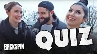 Welchen Newcomer hat Bausa entdeckt? - BACKSPIN STRASSENQUIZ mit Zino
