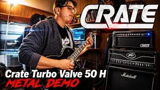 Crate Turbo Valve 50 watts Guitar Amp Head - Metal Review