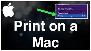 Как печатать с Mac