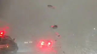 Lake Effect Snow Buffalo NY 12/15/2017 Route 90 Thruway